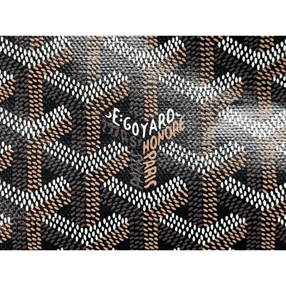 Goyard leather Saint Louis black bag tote - Picture 8 of 10